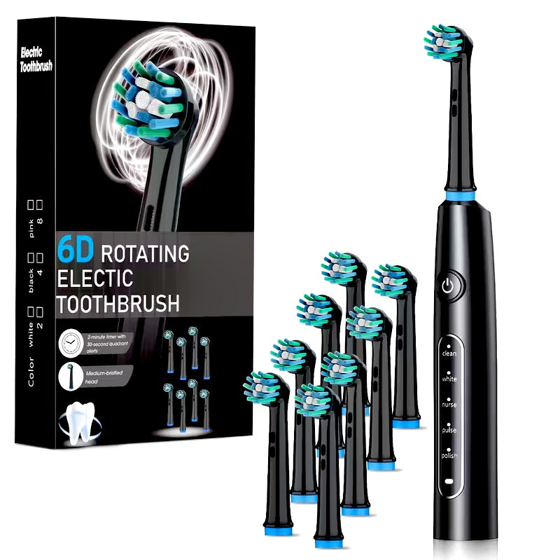 6D Rotating Electric Toothbrush